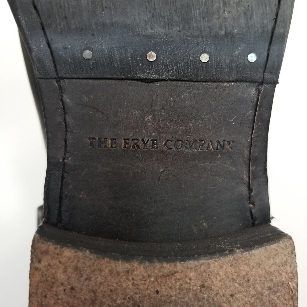 Frye Black Leather Harness Boots - Picture 7 of 12